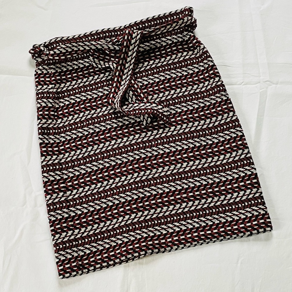 LOFT Belted Pencil Skirt